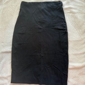 Classic Black Pencil Skirt